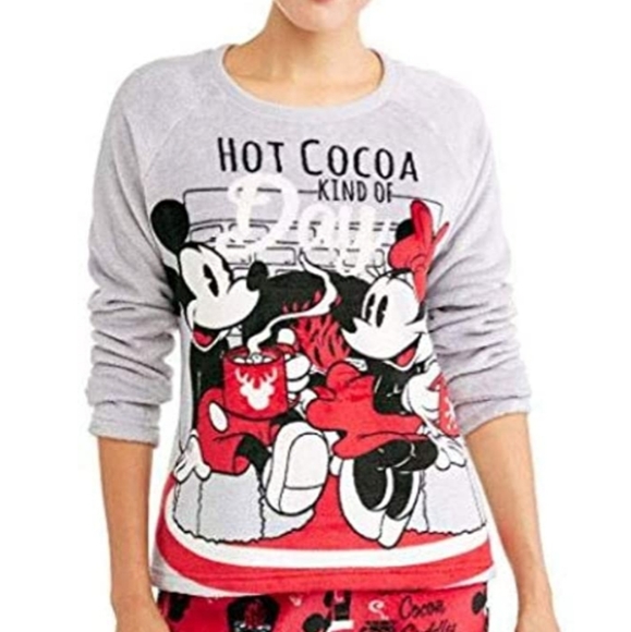 Disney Hot Cocoa Kind of Day Fleece Sweater Winter - Picture 5 of 5